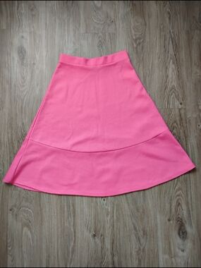 Women's Pink A-Line Skirt